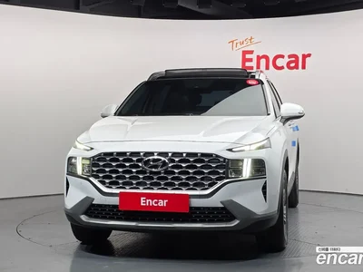 2021 Hyundai Santafe Diesel 2.2 4WD, фото 3, лот 10116166