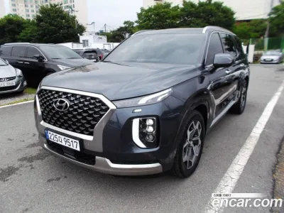 2022 Hyundai Palisade Diesel 2.2 4WD, фото 2, лот 10155398