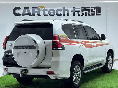 2018 Toyota Prado 3.5L Automatic TX-L Rear-mounted Spare Tire, фото 3, лот 10295952