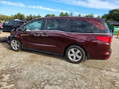 2019 HONDA ODYSSEY EXL, фото 2, лот 11562423