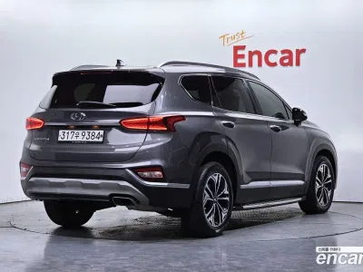 2020 Hyundai Santafe Gasoline 2.0T 2WD, фото 2, лот 10112853