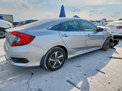 2019 HONDA CIVIC LX, фото 3, лот 11578620