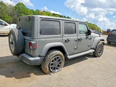 2022 JEEP WRANGLER UNLIMITED SAHARA, фото 3, лот 10896528