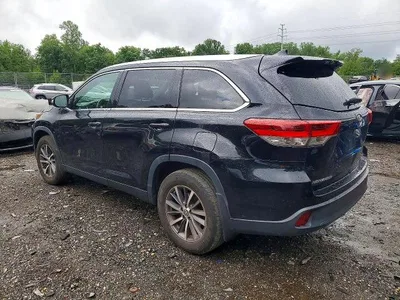 2019 TOYOTA HIGHLANDER XLE, фото 2, лот 10539102