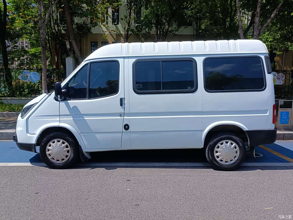 2017 Jiangling Tesun 2.8T Commercial Transport Short Wheelbase Medium Roof 6/7/8 Seats JX493, фото 3, лот 11157302