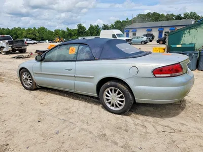 2002 CHRYSLER SEBRING LIMITED, фото 2, лот 10970805
