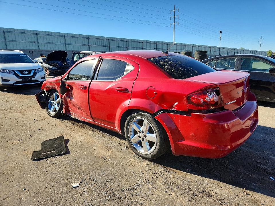 2013 DODGE AVENGER SE, фото 2, лот 10805682