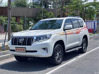 2018 Toyota Prado 3.5L Automatic TX-L NAVI Rear-mounted Spare Tire, фото 1, лот 10281117