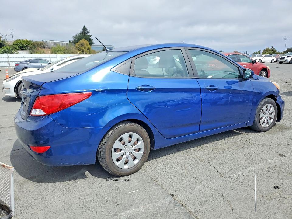 2017 HYUNDAI ACCENT SE, фото 3, лот 11207222