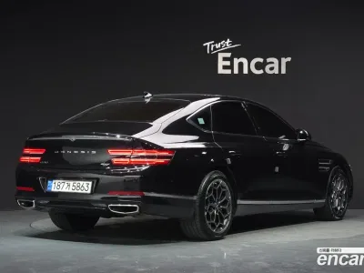 2021 Genesis G80 Gasoline 3.5 Turbo AWD, фото 2, лот 10176159