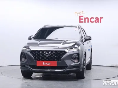 2020 Hyundai Santafe Gasoline 2.0T 2WD, фото 3, лот 10229561