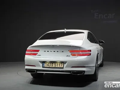 2022 Genesis G80 Gasoline 2.5 Turbo AWD, фото 4, лот 10176038