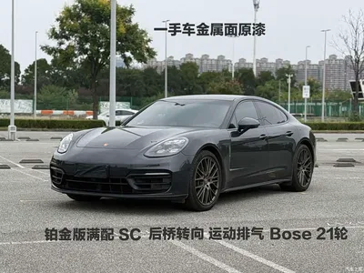 2022 Porsche Panamera 2.9T Platinum Edition, фото 1, лот 10323731