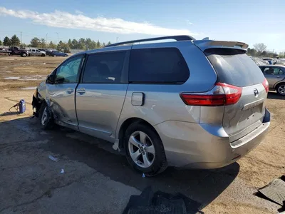 2020 TOYOTA SIENNA LE, фото 2, лот 10558072