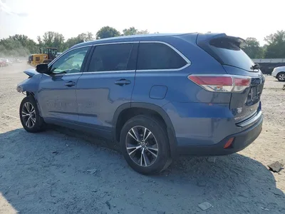 2016 TOYOTA HIGHLANDER XLE, фото 2, лот 10543692