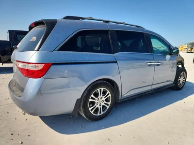 2012 HONDA ODYSSEY EXL, фото 3, лот 10676493