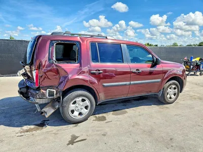 2015 HONDA PILOT LX, фото 3, лот 10712426
