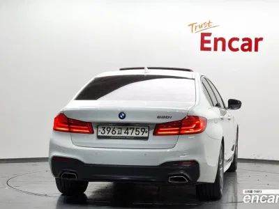 2020 BMW 5-Series 520i M Sport, фото 3, лот 10044273