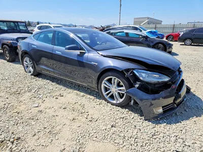 2015 TESLA MODEL S, фото 4, лот 10853554
