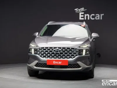 2021 Hyundai Santafe Diesel 2.2 4WD, фото 3, лот 10167857