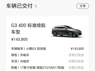 2020 XPeng G3 Model 400 Enjoy Edition, фото 2, лот 11497042