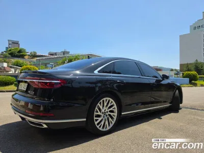 2021 Audi A8 55 TFSI Quattro LWB, фото 2, лот 10133813