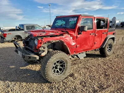 2014 JEEP WRANGLER UNLIMITED SPORT, фото 1, лот 10903907
