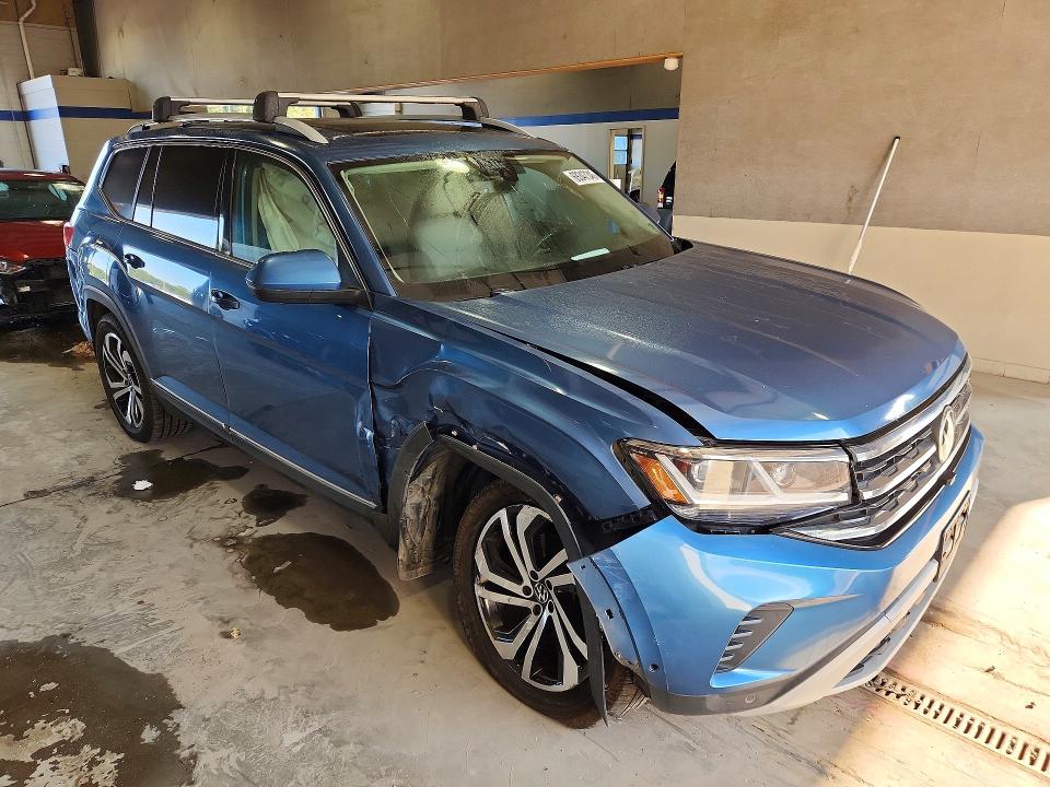 2021 VOLKSWAGEN ATLAS SEL PREMIUM, фото 4, лот 11176153