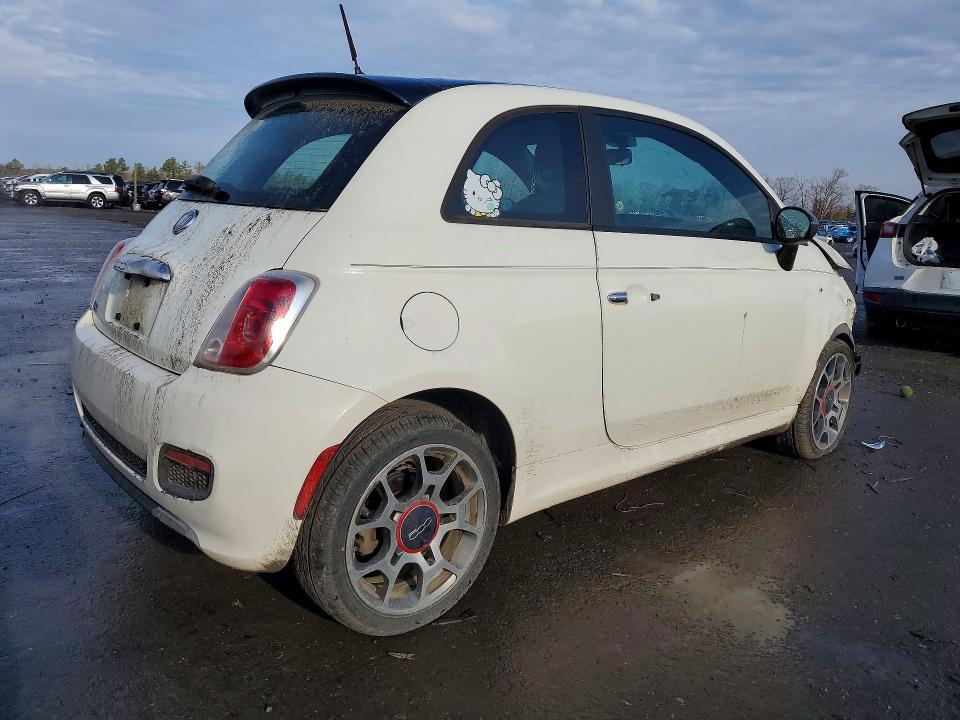 2012 FIAT 500 2D SPT, фото 3, лот 10968194