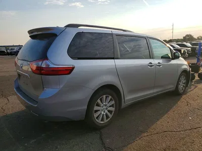 2017 TOYOTA SIENNA LIMITED PREMIUM 7-PASSENGER, фото 3, лот 10536208