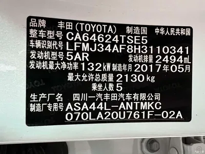 2016 Toyota RAV4 Rongfang 2.5L Automatic 4WD Elite, фото 3, лот 10322955