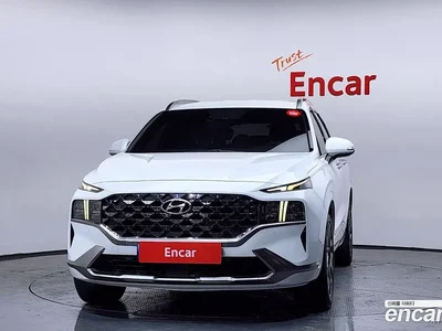 2021 Hyundai Santafe Diesel 2.2 4WD, фото 3, лот 10100628