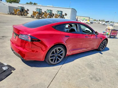 2022 TESLA MODEL S, фото 3, лот 10857772