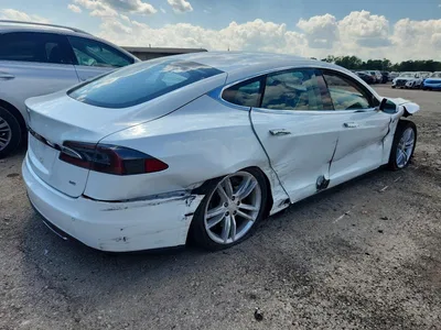 2014 TESLA MODEL S, фото 3, лот 10855775