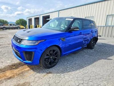 2021 LAND ROVER RANGE ROVER SPORT SVR, фото 1, лот 10878647