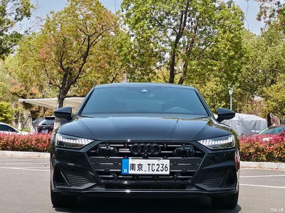 2022 Audi A7L 45 TFSI quattro S-line Vision Gloss Black Package, фото 2, лот 10468049