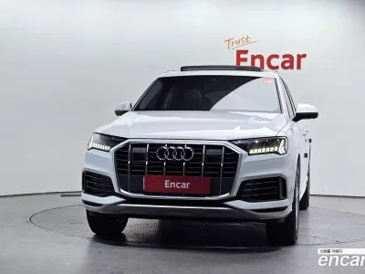2020 Audi Q7 45 TDI Quattro, фото 2, лот 10093372