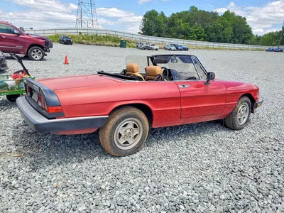 1986 ALFA ROMEO VELOCE 2000 SPIDER, фото 3, лот 11159747