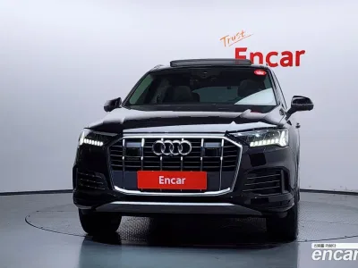 2021 Audi Q7 45 TDI Quattro, фото 3, лот 10090148