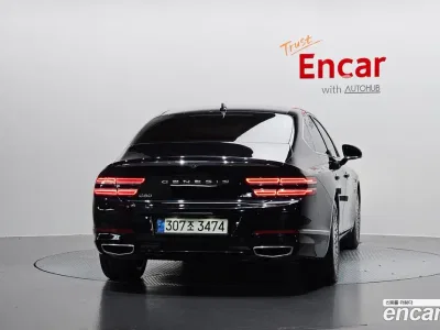 2021 Genesis G80 Gasoline 3.5 Turbo AWD, фото 3, лот 11490964