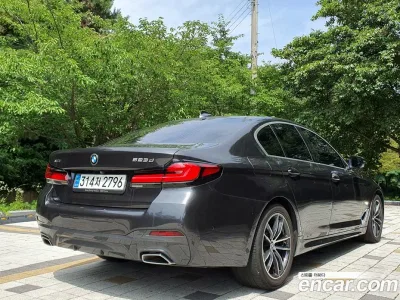 2021 BMW 5-Series 523d xDrive M Sport, фото 3, лот 10142345