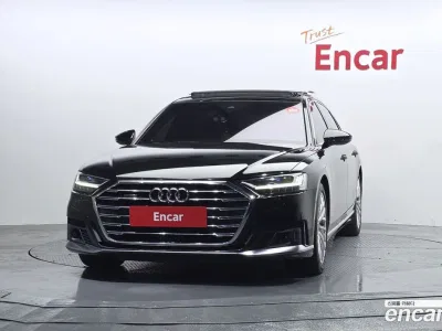 2021 Audi A8 55 TFSI Quattro LWB, фото 3, лот 10145414