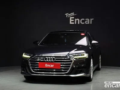 2021 Audi A8 50 TDI Quattro LWB, фото 3, лот 10096921