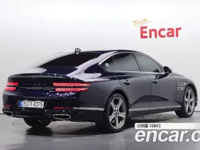 2021 Genesis G80 Gasoline 3.5 Turbo AWD, фото 2, лот 10032653