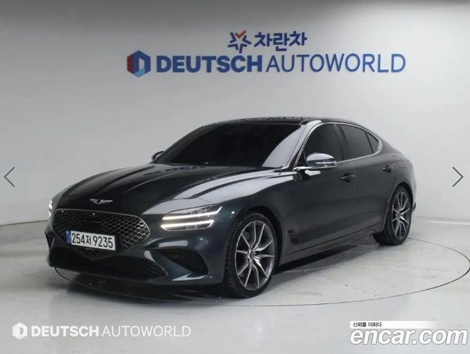 2021 Genesis G70 Gasoline 3.3T 4WD, фото 1, лот 11134893