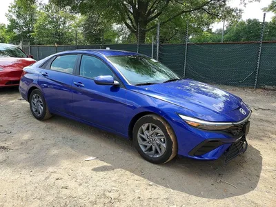 2026 HYUNDAI ELANTRA HYBRID BLUE, фото 4, лот 10893705