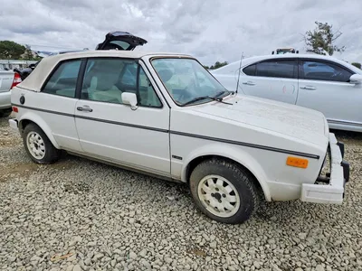 1985 VOLKSWAGEN GOLF CABRIOLET DLX, фото 4, лот 10972066