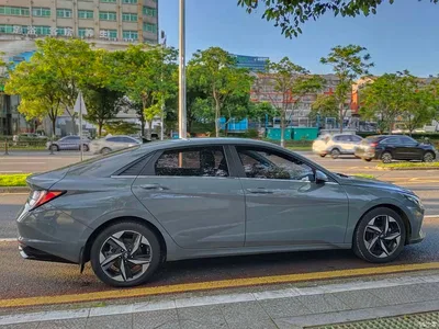 2021 Hyundai Elantra 1.5L CVT LUX Premium Edition, фото 4, лот 10372480
