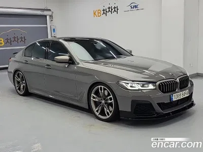 2021 BMW 5-Series M550i xDrive, фото 4, лот 10522838