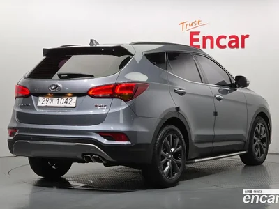 2017 Hyundai Santafe Diesel 2.2 4WD, фото 2, лот 10219572